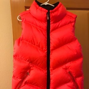 Bogner bright coral pink vest!